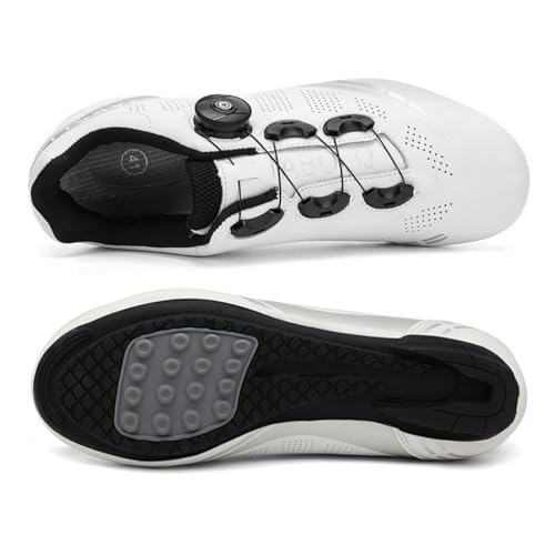 B0FP9H1Z91 gal 0 69cf8f3a96212 Mateju Scarpe Ciclismo Senza Attacchi Uomo Donna, 36-47 EU Scarpe Ciclismo Senza insenature Nessuna Serratura Antiscivolo Tra