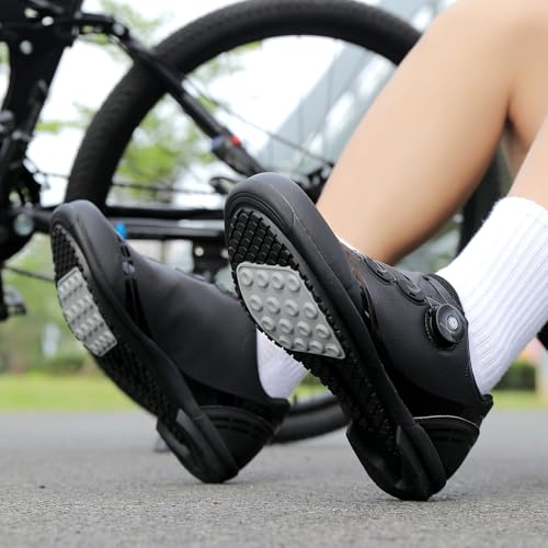B0FP9H1Z91 gal 2 69cf8f3fb0a56 Mateju Scarpe Ciclismo Senza Attacchi Uomo Donna, 36-47 EU Scarpe Ciclismo Senza insenature Nessuna Serratura Antiscivolo Tra