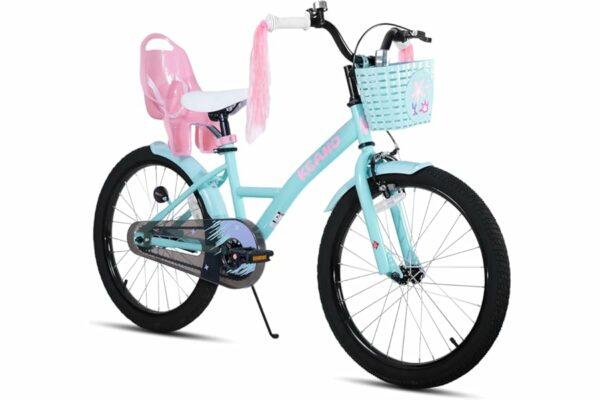 B0FPF3C5RW 69cfa36108263 JOYSTAR Zinnia Bicicletta per bambini 14/16/20 pollici, per bambine da 2 a 11 anni, con ruote di supporto e Baket e stelle fi