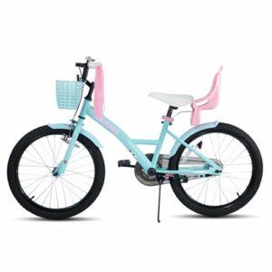 JOYSTAR Zinnia Bicicletta per bambini 14/16/20 pollici, per bambine da 2 a 11 anni, con ruote di supporto e Baket e stelle fi - immagine 3