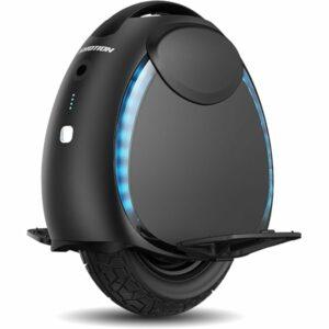 Monociclo elettrico INMOTION V6, per adulti, nero, motore da 500 W, autonomia fino a 30 km, limite di velocità 25 km/h, pneum