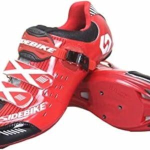 Scarpe Ciclismo per Bici da Strada Traspirante Scarpe Bici Spinning Uomo/Donna