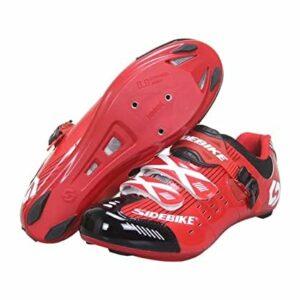 Scarpe Ciclismo per Bici da Strada Traspirante Scarpe Bici Spinning Uomo/Donna - immagine 5