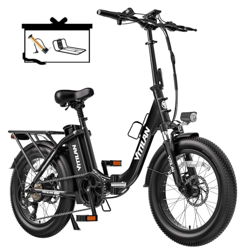 B0FV2Y5CX1 gal 0 69d0bd59c6159 Zylvro U3 Bici Elettrica Pieghevole Adulti, Bicicletta Elettrica con 48V 13Ah Batteria, 20"*3,0" Fat Tire Ebike, 7 Velocit...