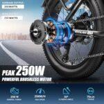 Zylvro U3 Bici Elettrica Pieghevole Adulti, Bicicletta Elettrica con 48V 13Ah Batteria, 20"*3,0" Fat Tire Ebike, 7 Velocit... 7 Zylvro U3 Bici Elettrica Pieghevole Adulti, Bicicletta Elettrica con 48V 13Ah Batteria, 20"*3,0" Fat Tire Ebike, 7 Velocit... - immagine 3