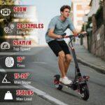 PLAYBIK Monopattino Elettrico Adulto, Batteria 48V 15Ah, Autonomia 50-55 km, Monopattino Elettrici Pieghevole con Potente ... - immagine 3