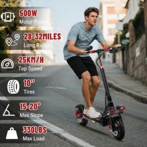 PLAYBIK Monopattino Elettrico Adulto, Batteria 48V 15Ah, Autonomia 50-55 km, Monopattino Elettrici Pieghevole con Potente ... 7 PLAYBIK Monopattino Elettrico Adulto, Batteria 48V 15Ah, Autonomia 50-55 km, Monopattino Elettrici Pieghevole con Potente ... - immagine 3