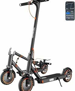 T3 Monopattino Elettrico Adulto Ultraleggero Antifurto-35KM Autonomia, 25 Km/h,350W,Indicatore di Direzione, e App, 8.5" P... - immagine 1