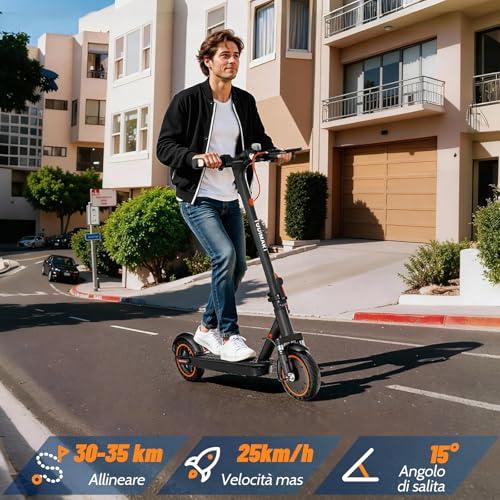 B0FXG2XHXK gal 1 69d4b0978b88c T3 Monopattino Elettrico Adulto Ultraleggero Antifurto-35KM Autonomia, 25 Km/h,350W,Indicatore di Direzione, e App, 8.5" P...