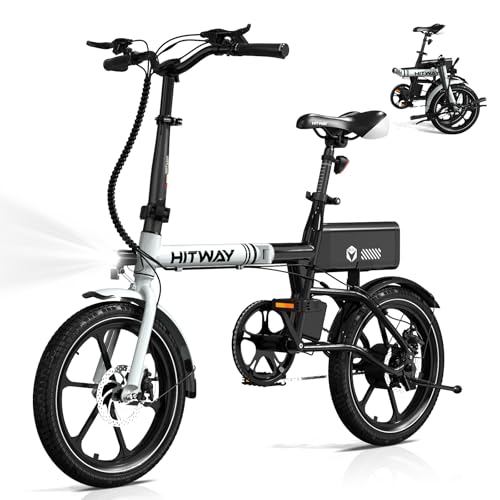 HITWAY Bicicletta Elettrica, Pieghevole E Bike 16/20 Pollici, Motore 250W Velocità Massima 25km/h, Batteria Al Litio 36V 9... 1 B0FXMCBS1G gal 0 69d0bc80462d0 HITWAY Bicicletta Elettrica, Pieghevole E Bike 16/20 Pollici, Motore 250W Velocità Massima 25km/h, Batteria Al Litio 36V 9...