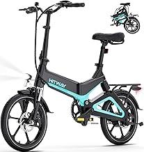 HITWAY Bicicletta Elettrica, Bici Elettrica 16 Pollici, Pieghevole E BIKE Batteria 36V/7,8Ah, Motore 250W, Massima 25km/h,...