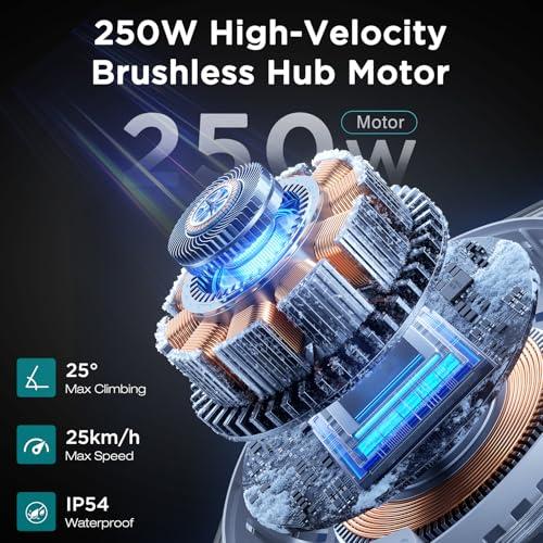 B0FXMHWCQS gal 1 69d0bb7917fe9 HITWAY Bicicletta Elettrica, Bici Elettrica 16 Pollici, Pieghevole E BIKE Batteria 36V/7,8Ah, Motore 250W, Massima 25km/h,...