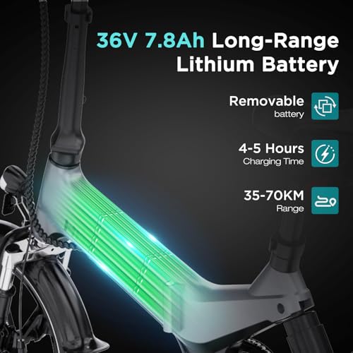 HITWAY Bicicletta Elettrica, Bici Elettrica 16 Pollici, Pieghevole E BIKE Batteria 36V/7,8Ah, Motore 250W, Massima 25km/h,... 3 B0FY2Y9M68 gal 2 69d0bb89774d5 HITWAY Bicicletta Elettrica, Bici Elettrica 16 Pollici, Pieghevole E BIKE Batteria 36V/7,8Ah, Motore 250W, Massima 25km/h,...