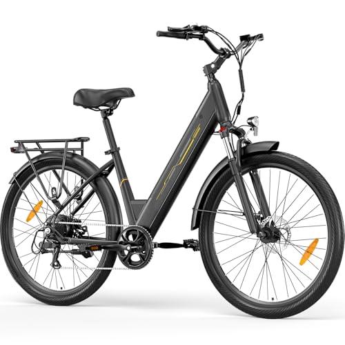 Junglor Bici Elettrica 27,5" donna Motore da 250 W, 36 V 15.6 Ah Batteria Rimovibile, Autonomia fino a 100 km, bicicletta ele 1 B0G4M7649B gal 0 69cfc91ec17ed Junglor Bici Elettrica 27,5" donna Motore da 250 W, 36 V 15.6 Ah Batteria Rimovibile, Autonomia fino a 100 km, bicicletta ele