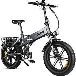 VITILAN V3 Bici Elettrica Pieghevole, Bicicletta Elettrica da 48V 13Ah Batteria Rimovibile,Velocità Massima 25 km/h, Motor...