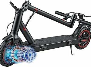 Biciclette e accessori con spedizione gratuita, ciclismo 58 Sypeeot Monopattino elettrico pieghevole per adulti con autonomia di 25-40 km, pneumatici da 8,5 pollici/10 pollici, doppi...