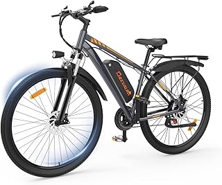 B0GD73PG5P 69cf8176ec069 Bicicletta elettrica per adulti, VTC e MTB elettrica 29", motore 250 W con batteria 48 V 18,6 AH, 21 velocità e forcella r...