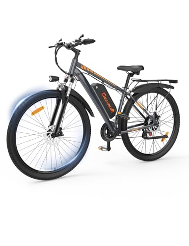 B0GD73PG5P gal 0 69cf8177d37bb Bicicletta elettrica per adulti, VTC e MTB elettrica 29", motore 250 W con batteria 48 V 18,6 AH, 21 velocità e forcella r...