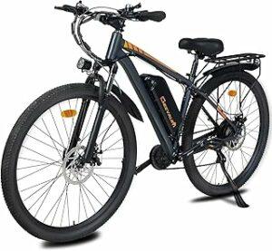 Biciclette e accessori con spedizione gratuita, ciclismo 55 TIGUOWISH Bici Elettrica Uomo e Donna, Bicicletta Elettrica 29 Pollici con Motore Posteriore 250W, Autonomia fino a 90 km,...