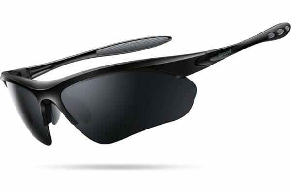 B0GFWSN381 69cfbabfc407f Lamicall Occhiali da Sole Ciclismo Polarizzati - [22g & Design Avvolgente] UV400 Protezione, TR90-Montatura, Nasello Regolabi