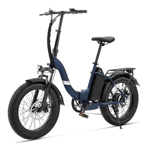 B0GGHF277W gal 0 69cf810a4fef4 Touroll S2 2026 Bici Elettrica Pieghevole, 20"×4.0" fat bike elettrica 48V 15Ah Batteria Rimovibile, 7 Velocità E-bike per...