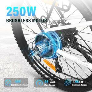 Powerme Bici Elettrica,27,5"/29" Bici Elettrica Uomo Donna da 36V 18AH Batteria Rimovibile,Autonomia di 140 km Bicicletta ... - immagine 3