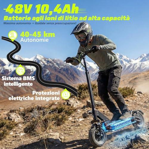 Monopattino Elettrico Adulto, 500W,Autonomia 55-90KM, 13AH/18.2AH Massimo 150 kg, Doppio Ammortizzatore e Freni Disco Ante... 2 B0GKFQGVNP gal 1 69d4afe512d8f Monopattino Elettrico Adulto, 500W,Autonomia 55-90KM, 13AH/18.2AH Massimo 150 kg, Doppio Ammortizzatore e Freni Disco Ante...