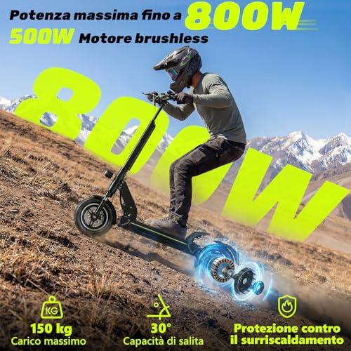 Monopattino Elettrico Adulto, 500W,Autonomia 55-90KM, 13AH/18.2AH Massimo 150 kg, Doppio Ammortizzatore e Freni Disco Ante... 3 B0GKFQGVNP gal 2 69d4afe6cb8ab Monopattino Elettrico Adulto, 500W,Autonomia 55-90KM, 13AH/18.2AH Massimo 150 kg, Doppio Ammortizzatore e Freni Disco Ante...