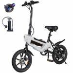 HBFTXRIDE Bicicletta Elettrica Pieghevole 14", 250W 25km/h Bici Elettrica Adulto, Fino a 35-45km Bike Elettrica Uomo Donn... 6 HBFTXRIDE Bicicletta Elettrica Pieghevole 14", 250W 25km/h Bici Elettrica Adulto, Fino a 35-45km Bike Elettrica Uomo Donn... - immagine 2