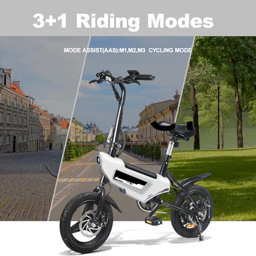 B0GKV3J6XH gal 2 69d0bb582afa1 HBFTXRIDE Bicicletta Elettrica Pieghevole 14", 250W 25km/h Bici Elettrica Adulto, Fino a 35-45km Bike Elettrica Uomo Donn...
