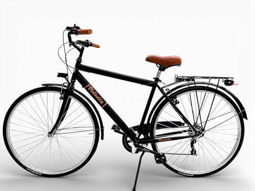 Bicicletta Uomo 28" Passeggio Nero Vintage Velodia · Bici da Città con Cambio Shimano · Comoda e Robusta · Perfetta per Spost 2 B0GR5RYZCK gal 1 69d4a228d7327 Bicicletta Uomo 28" Passeggio Nero Vintage Velodia · Bici da Città con Cambio Shimano · Comoda e Robusta · Perfetta per Spost