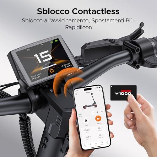 B0GS69Q244 gal 2 69d4afce73a80 ENGWE Monopattino Elettrico Pieghevole con Batteria da 52 V 22.5 Ah, NFC e Bluetooth, Navigazione Intelligente, Autonomia ...