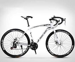 B08HN1JVSH-6a05dd1b3f032 B08HN1JVSH 6a05dd1b3f032 MU 26 Pollici Bicicletta Della Strada, 24 Velocità Bici, Doppio Disco Freno, Acciaio Al Carbonio Telaio, Strada Biciclette...