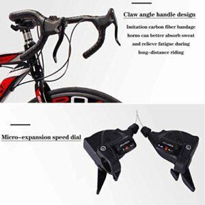 MU 26 Pollici Bicicletta Della Strada, 24 Velocità Bici, Doppio Disco Freno, Acciaio Al Carbonio Telaio, Strada Biciclette... 9 MU 26 Pollici Bicicletta Della Strada, 24 Velocità Bici, Doppio Disco Freno, Acciaio Al Carbonio Telaio, Strada Biciclette... - immagine 5