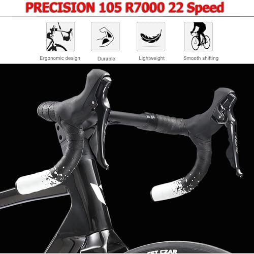KABON Bici da corsa carbonio, 700C bici da strada T800 con 105 R7000 22 velocità Bicicletta da corsa con freno a disco per... 3 B0BLMVW974 gal 2 6a05dce6d2f92 KABON Bici da corsa carbonio, 700C bici da strada T800 con 105 R7000 22 velocità Bicicletta da corsa con freno a disco per...