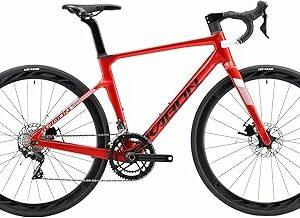 KABON Bici da corsa carbonio, 700C bici da strada T800 Completamente carbonio con Shimano 105 R7000 22 velocità 8.1 KG Leg... - immagine 1
