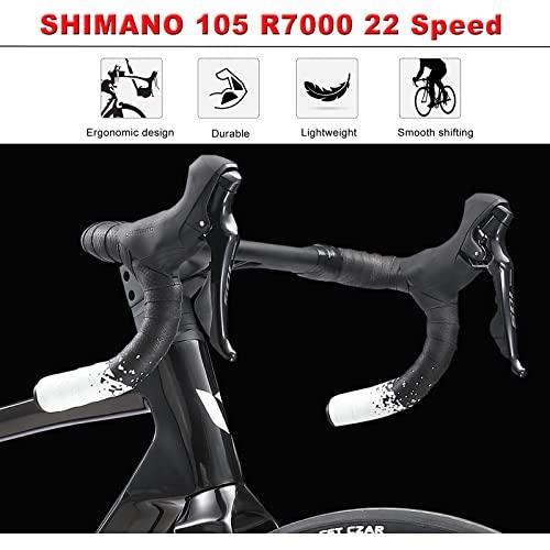 KABON Bici da Strada in Ghiaia di Carbonio, Bicicletta con Telaio in Fibra di Carbonio T800 con Bicicletta da Corsa con Fr... 3 B0BPHM13HT gal 2 6a05dd43adf76 KABON Bici da Strada in Ghiaia di Carbonio, Bicicletta con Telaio in Fibra di Carbonio T800 con Bicicletta da Corsa con Fr...