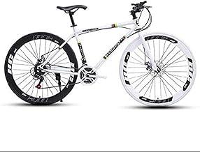 Bici Da Strada Per Uomo E Donna, Biciclette Ciclismo Da Corsa Con Telaio In Acciaio Al Carbonio Da 26 Pollici A 24 Velocit...