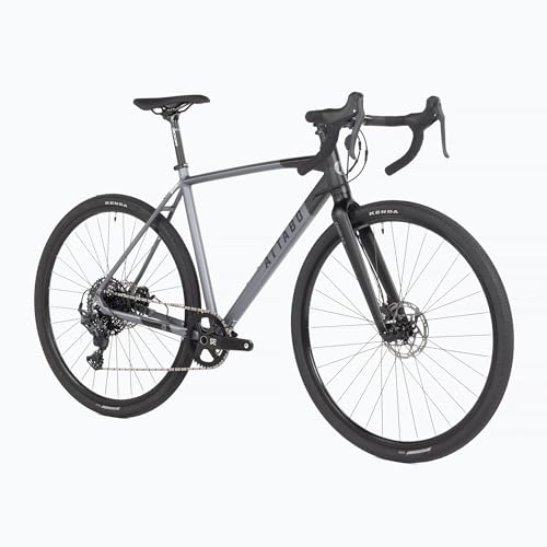 B0D8QBCKDQ gal 0 6a05dcd0ef8d7 ATTABO Bicicletta Gravel GRADO 2.0 con Telaio in Alluminio 52|54|56 cm Bicicleta da Corsa con Manubrio ergonomico Bici str...