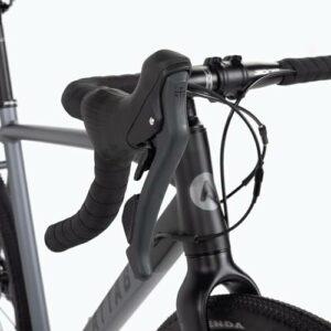 ATTABO Bicicletta Gravel GRADO 2.0 con Telaio in Alluminio 52|54|56 cm Bicicleta da Corsa con Manubrio ergonomico Bici str... - immagine 5