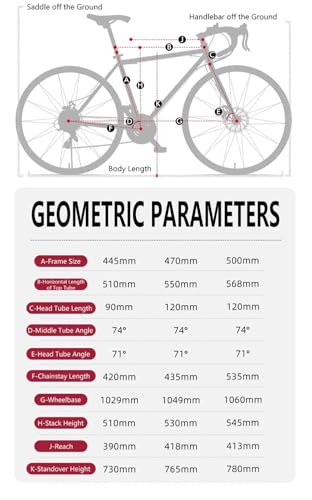 Bicicletta da Corsa 700C, Telaio in Acciaio con Cambio a 24/27/30 Marce, Bicicletta da Strada per Uomo Donna, Bici da Stra... 3 B0F13SNBW9 gal 2 6a05dd2734041 Bicicletta da Corsa 700C, Telaio in Acciaio con Cambio a 24/27/30 Marce, Bicicletta da Strada per Uomo Donna, Bici da Stra...